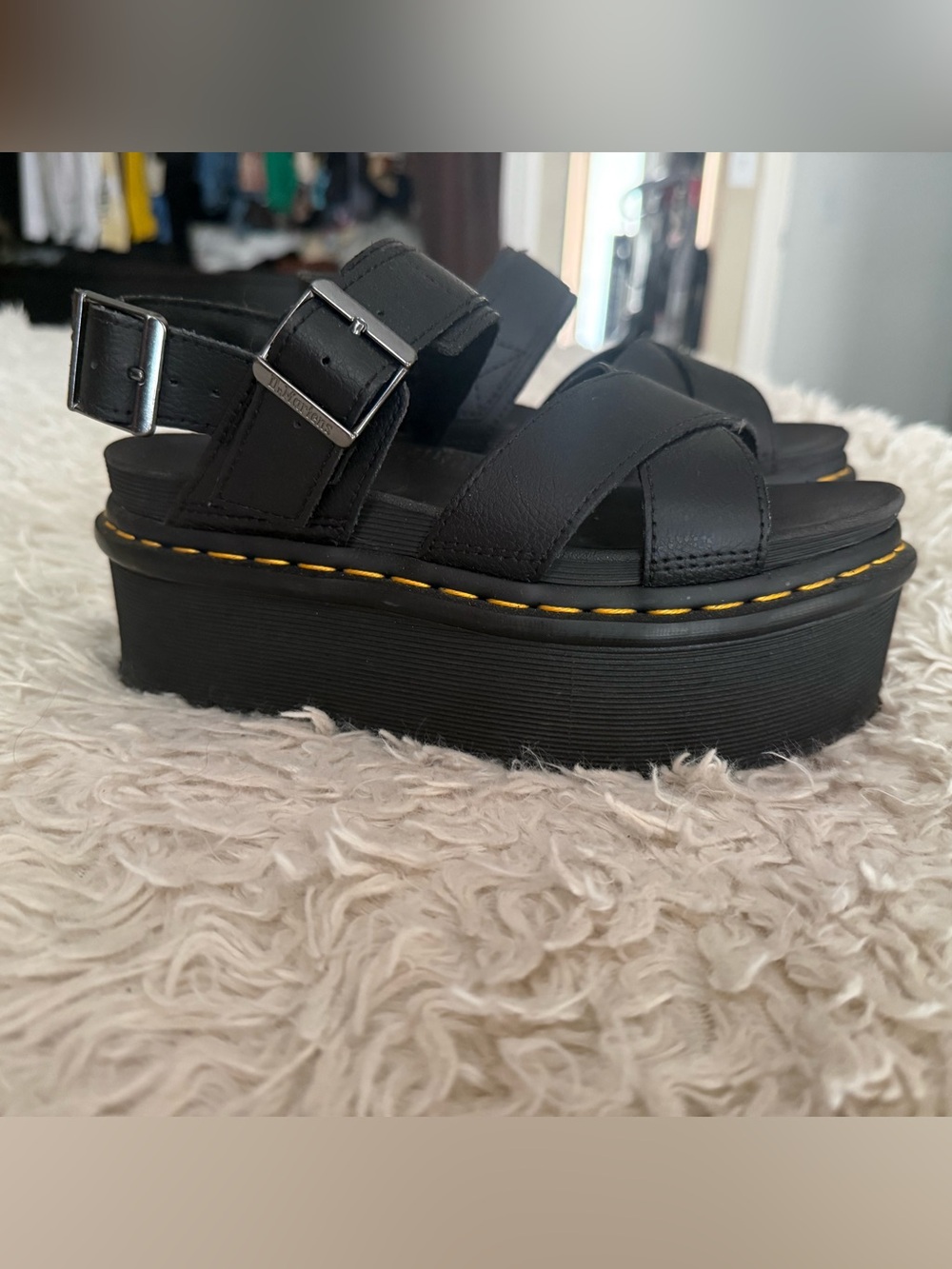 Dr. Martens Voss II quad platform sandals